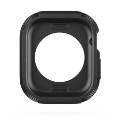 Apple Watch 10 42 mm uyumlu Kasa Koruyucu Silikon Armor Darbe Emici (Önü Açık)