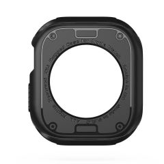 Apple Watch 10 42 mm uyumlu Kasa Koruyucu Silikon Armor Darbe Emici (Önü Açık)