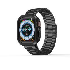 Apple Watch 10 42 mm uyumlu Kasa Koruyucu Silikon Armor Darbe Emici (Önü Açık)