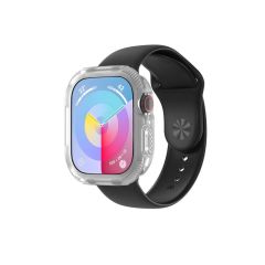 Apple Watch 10 42 mm uyumlu Kasa Koruyucu Silikon Armor Darbe Emici (Önü Açık)