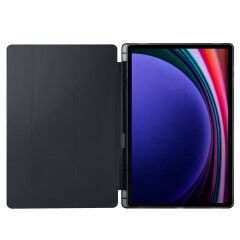 Galaxy Tab S9 Ultra 14.6'' SM-X910 Uyumlu Kılıf Kalem Bölmeli Standlı Uyku Modlu Kapaklı Tablet Kılıf