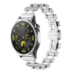Galaxy Watch 3 45 mm Uyumlu Metal Kordon New Collection Paslanmaz Çelik Kayış Zarif Özgün Tasarım Gümüş