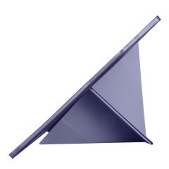Galaxy Tab S9 Ultra 14.6'' SM-X910 Uyumlu Kılıf Kalem Bölmeli Standlı Uyku Modlu Kapaklı Tablet Kılıf Levander Gray
