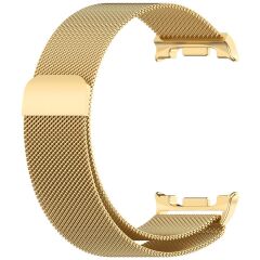 Galaxy Watch 8 40 / 44 mm uyumlu Mıknatıslı Hasır Metal Örgü Kordon Milanese Kayış Orijinal Pim
