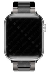 Apple Watch 8 41 mm uyumlu Seramik Metal Kordon Premium Seramik Kayış