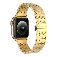 Apple Watch Ultra 49 mm Metal Kordon Zikzak Tasarımlı Premium Paslanmaz Çelik Kayış