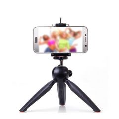 Masa Üstü Hafif ve Taşınabilir Tripod & Telefon Tutucu Aparat - Fotoğraf Makinesi Kamera Uyumlu