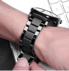Xiaomi Mi Watch Uyumlu Seramik Metal Kordon Mat & Parlak Premium Seramik Kayış