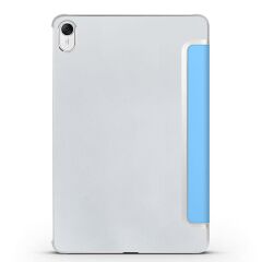 Huawei Matepad 11.5 2023 Kılıf Standlı Flip Smart Akıllı Kapak Uyku Modlu Tablet Kılıfı Kapaklı Kılıf Mavi