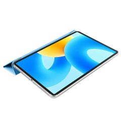 Huawei Matepad 11.5 2023 Kılıf Standlı Flip Smart Akıllı Kapak Uyku Modlu Tablet Kılıfı Kapaklı Kılıf Mavi