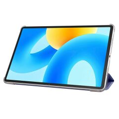 Huawei Matepad 11.5 2023 Kılıf Standlı Flip Smart Akıllı Kapak Uyku Modlu Tablet Kılıfı Kapaklı Kılıf Lacivert