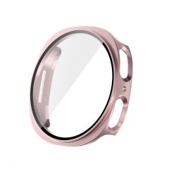 Galaxy Watch 8 40 mm uyumlu Ekran & Kasa Koruyucu Tüm Gövde Koruma Darbe Emici Sert PC Rose Pembe