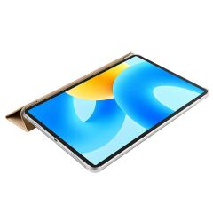 Huawei Matepad 11.5 2023 Kılıf Standlı Flip Smart Akıllı Kapak Uyku Modlu Tablet Kılıfı Kapaklı Kılıf Gold