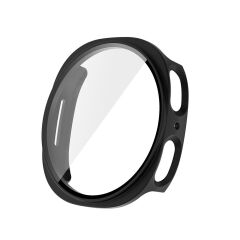Galaxy Watch 8 40 mm uyumlu Ekran & Kasa Koruyucu Tüm Gövde Koruma Darbe Emici Sert PC Siyah