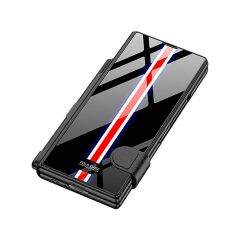 Samsung Galaxy Z Fold 6 uyumlu Kalem Bölmeli Kapaklı Cüzdan Kılıf Standlı Kartlıklı Kapak