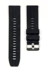 Amazfit GTS 2 Mini Uyumlu Silikon Kordon Spor Tasarım Premium Spor Kayış Siyah