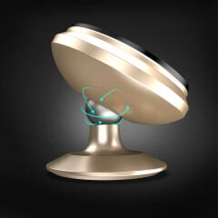 Benks H10 Magnetic Car Mount (Dash Board) Araç Telefon Tutucu Gold
