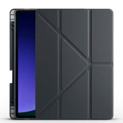 Galaxy Tab S9 FE 10.9'' SM-X510 Uyumlu Kılıf Kalem Bölmeli Standlı Uyku Modlu Kapaklı Tablet Kılıfı