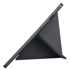 Galaxy Tab S9 FE 10.9'' SM-X510 Uyumlu Kılıf Kalem Bölmeli Standlı Uyku Modlu Kapaklı Tablet Kılıfı Siyah