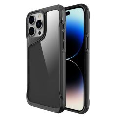 iPhone 15 Pro uyumlu Kılıf Silikon Kapak Agresif Tasarım Yükseltilmiş Kenarlar Üstün Koruma