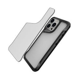 iPhone 15 Pro uyumlu Kılıf Silikon Kapak Agresif Tasarım Yükseltilmiş Kenarlar Üstün Koruma