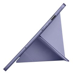 Galaxy Tab S9 FE 10.9'' SM-X510 Uyumlu Kılıf Kalem Bölmeli Standlı Uyku Modlu Kapaklı Tablet Kılıfı Levander Gray
