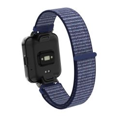 Redmi Watch 2 Lite uyumlu Spor Loop Kordon & Kasa Koruma 2 in 1 Hasır Örgü Cırtlı Kayış Velcro