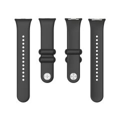 Xiaomi Redmi Watch 4 Silikon Kordon Tam Uyumlu Pim Tasarımı Spor Kayış Özel Üretim Premium Soft Jel