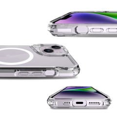 iPhone 15 uyumlu Kılıf Magsafe Özellikli Silikon Kapak Yükseltilmiş Kenarlar Üstün Koruma