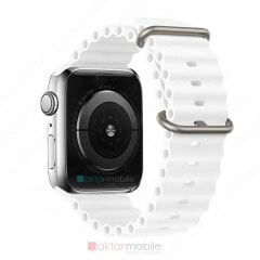 Apple Watch 3 2 1 42 mm uyumlu Silikon Kordon Ocean Kordon Silindirik Kayış