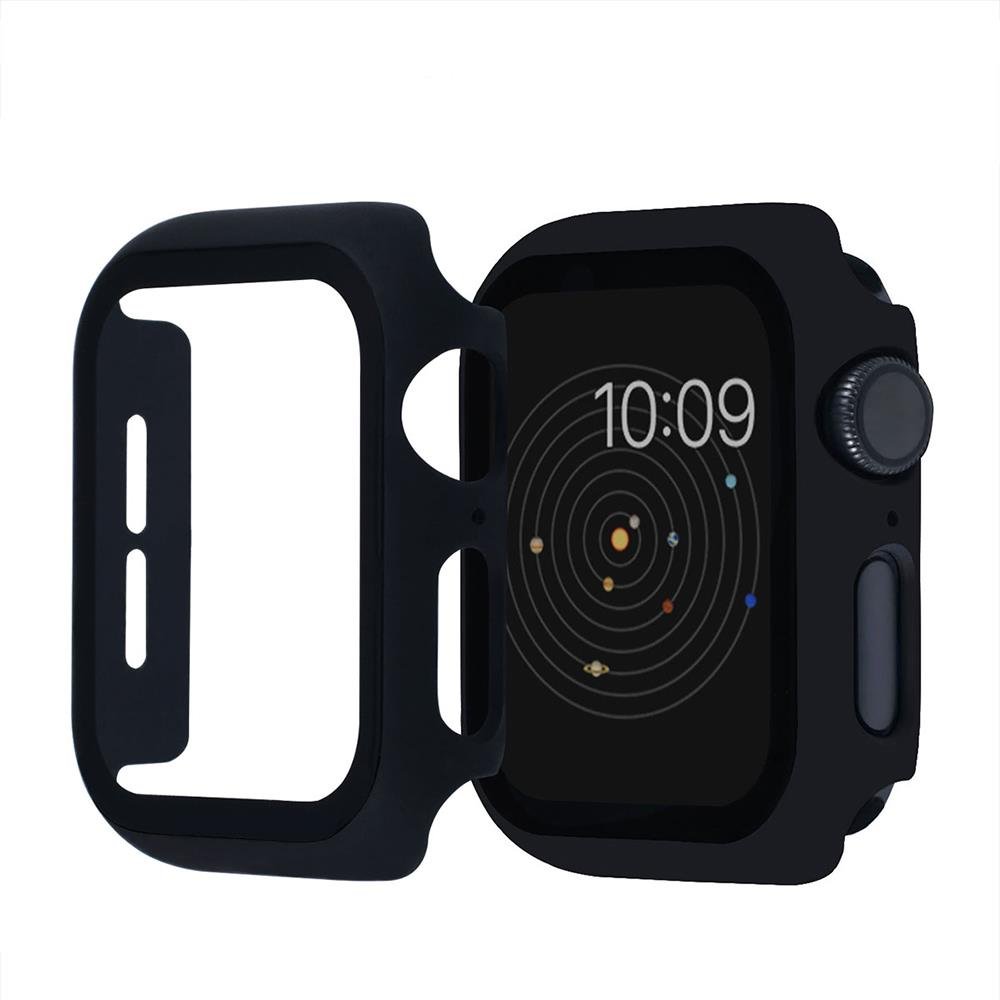 Apple Watch 42 mm Ekran Koruyucu Kasa Koruma Full Body Gard Tüm Gövde Koruyucu Tam Koruma Siyah