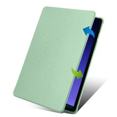 Galaxy Tab S9 11'' SM-X710 uyumlu Kılıf Kalem Bölmeli Dönebilen Yatay Dikey Standlı Akıllı Kapaklı Lacivert