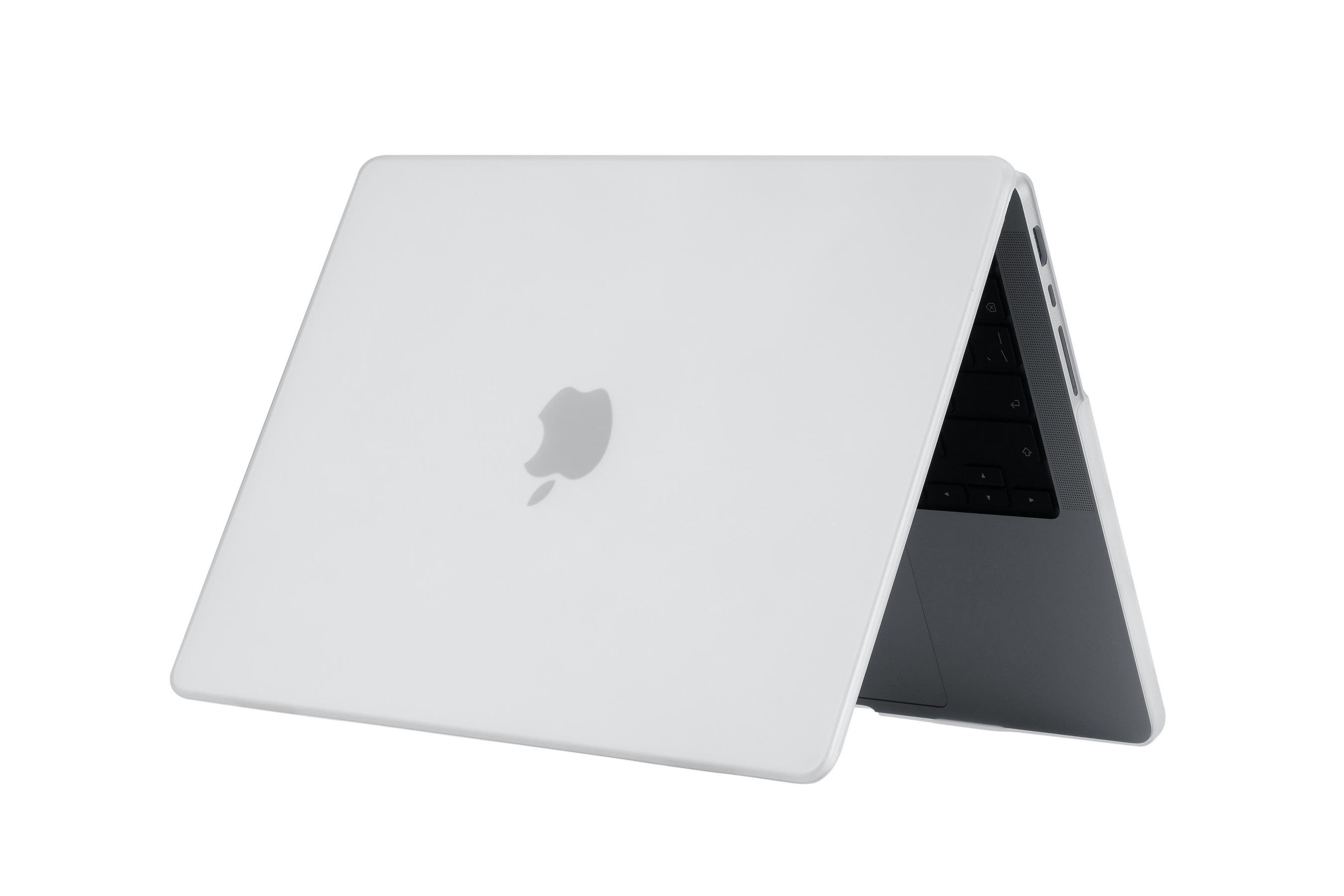 MacBook Pro 16 M3 2024 Kılıf Koruyucu Kapak 16.2'' A2991 Uyumlu Mat Tasarım Hava Kanallı Şeffaf