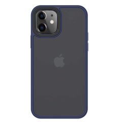 Apple iPhone 12 Mini Kılıf Benks Hybrid Kapak Lacivert