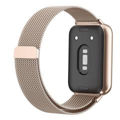 Galaxy Fit 3 Mıknatıslı Hasır Metal Örgü Kordon Tam Uyumlu Pim Tasarımı Milanese Kayış