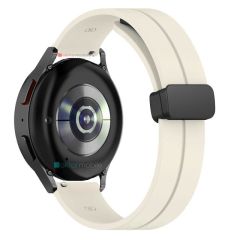 Honor Magic Watch 2 42 mm Silikon Kordon Magnetik D Tokalı Spor Kayış Mıknatıslı Toka