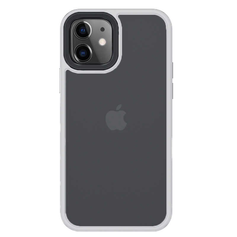 Apple iPhone 12 Mini Kılıf Benks Hybrid Kapak Beyaz