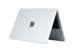 MacBook Pro 14 M3 2024 Kılıf Koruyucu Kapak 14.2'' A2992 / A2918 Uyumlu Şeffaf Parlak Hava Kanallı