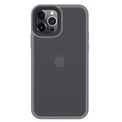 Apple iPhone 12 Pro Kılıf Benks Hybrid Kapak Gri