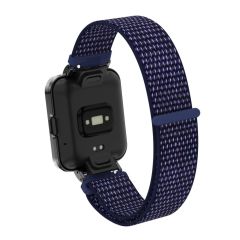 Redmi Watch 2 Lite uyumlu Spor Loop Kordon & Kasa Koruma 2 in 1 Hasır Örgü Cırtlı Kayış Velcro No: 12