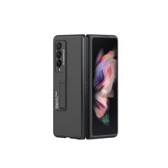Samsung Galaxy Z Fold 3 Kılıf Kick Stand Premium Standlı Kapak Olefobik Nano Kaplama