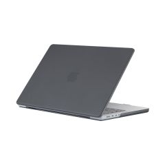 MacBook Pro 16 M3 2024 A2991 uyumlu Kılıf Koruyucu Kapak Karbon Fiber Desenli Transpan 16.2''
