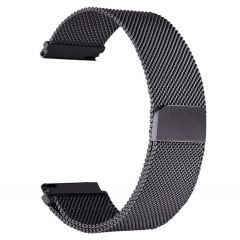 Amazfit GTR 2e 47 mm Uyumlu Hasır Metal Kordon Mıknatıslı Tel Örgü Kayış