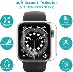 Apple Watch 8 41 mm uyumlu Ekran Koruyucu TPU Saat Ekranı Koruma