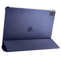 iPad Pro 11 4. Nesil 2022 M2 uyumlu Kılıf Flip Akıllı Kapak Standlı Smart Cover Uyku Modlu Lacivert