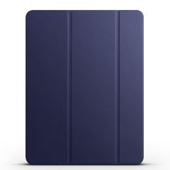 iPad Pro 11 4. Nesil 2022 M2 uyumlu Kılıf Flip Akıllı Kapak Standlı Smart Cover Uyku Modlu Lacivert