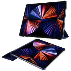 iPad Pro 11 4. Nesil 2022 M2 uyumlu Kılıf Flip Akıllı Kapak Standlı Smart Cover Uyku Modlu Lacivert
