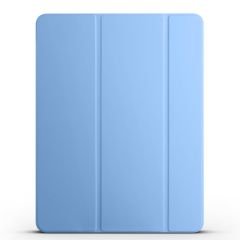 iPad Pro 11 4. Nesil 2022 M2 uyumlu Kılıf Flip Akıllı Kapak Standlı Smart Cover Uyku Modlu Mavi