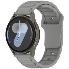 Amazfit GTR / GTR 2 / GTR 2e 47 mm uyumlu Silikon Kordon Premium Spor Tasarım Kayış Gri
