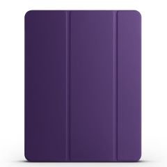 iPad Pro 11 4. Nesil 2022 M2 uyumlu Kılıf Flip Akıllı Kapak Standlı Smart Cover Uyku Modlu Mor